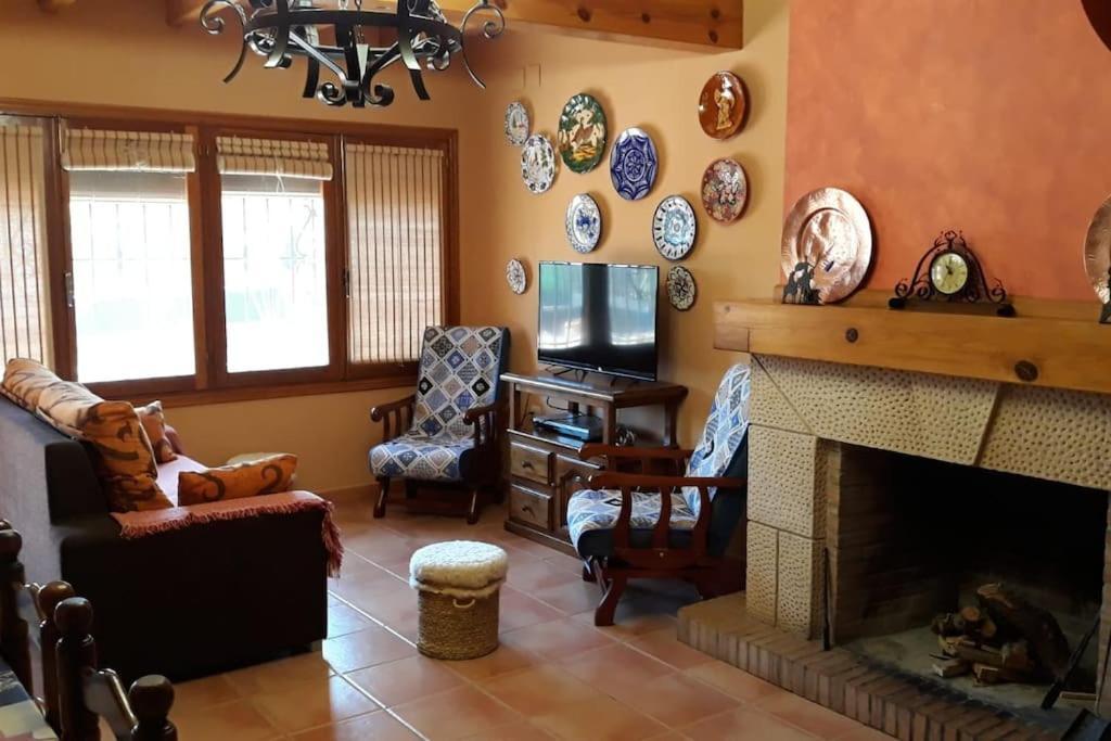 Casa Rural La Teja - Lagunas De Ruidera Ossa de Montiel Ngoại thất bức ảnh